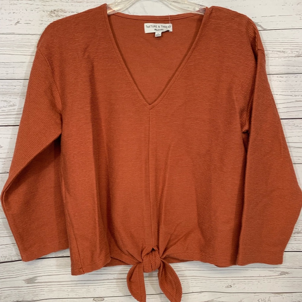 Madewell Texture and thread long Sleeves S - Picture 4 of 7